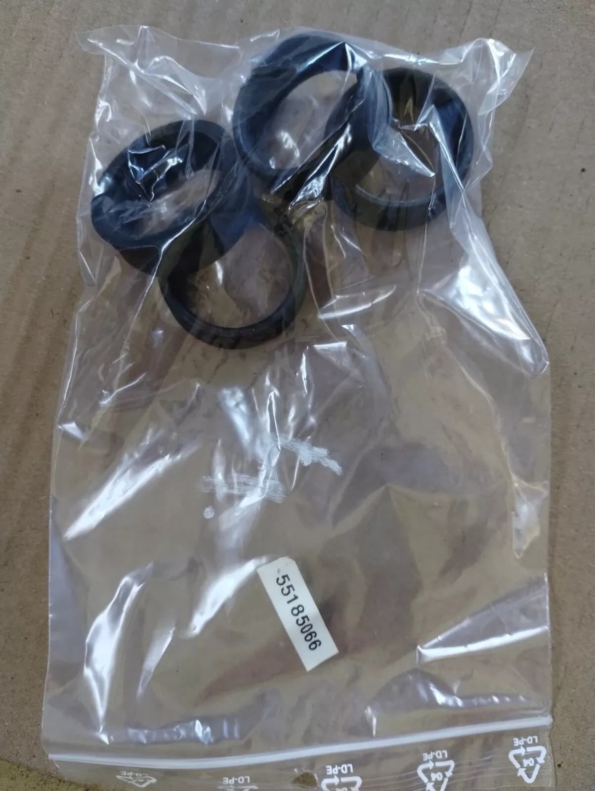 Genuine Fiat, Alfa Romeo Seal, coolant tube 4 pcs No: 55185066