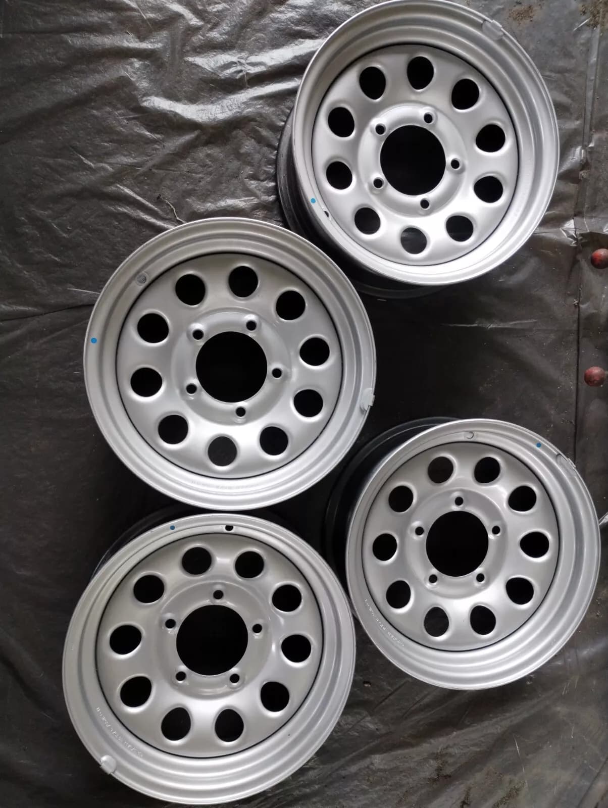 Suzuki genuine ALCAR STEEL WHEEL 4pcs