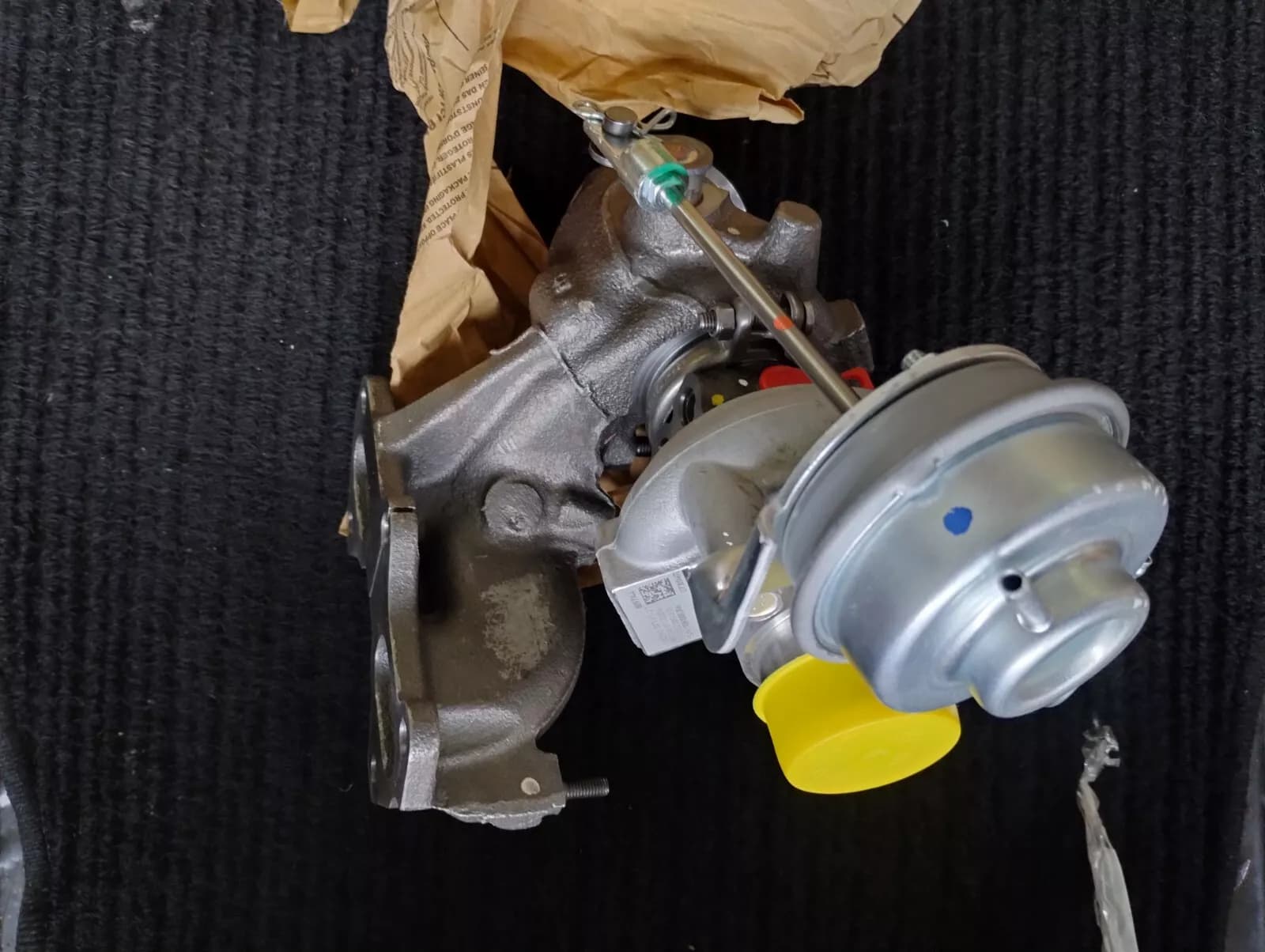 Fiat, Alfa Romeo genuine Turbo No: TD02H2-07TVT-2 7 No: 55243430