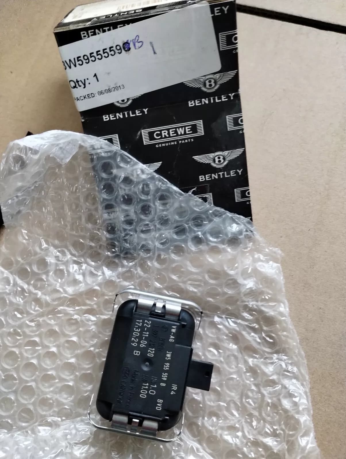 Bentley genuine RAIN SENSOR No:3W5955559B