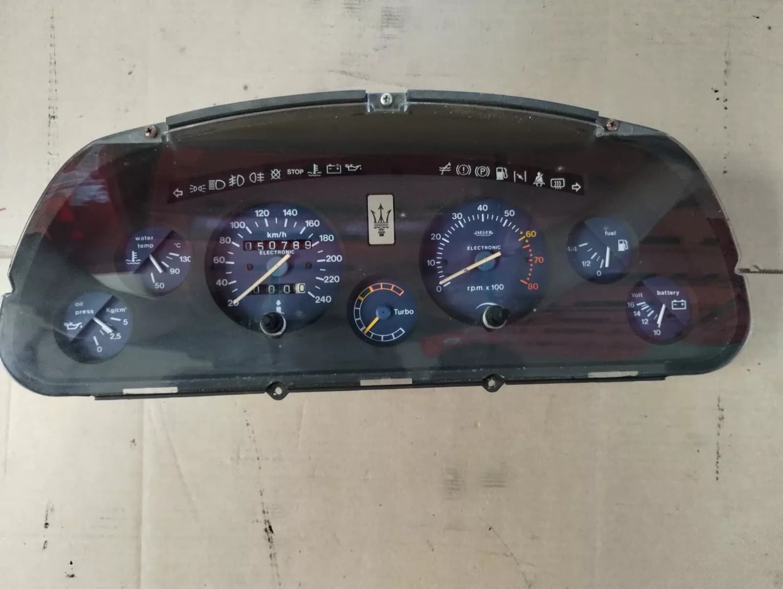 Maserati Biturbo Dashboard cluster instrument No: 394 400 09