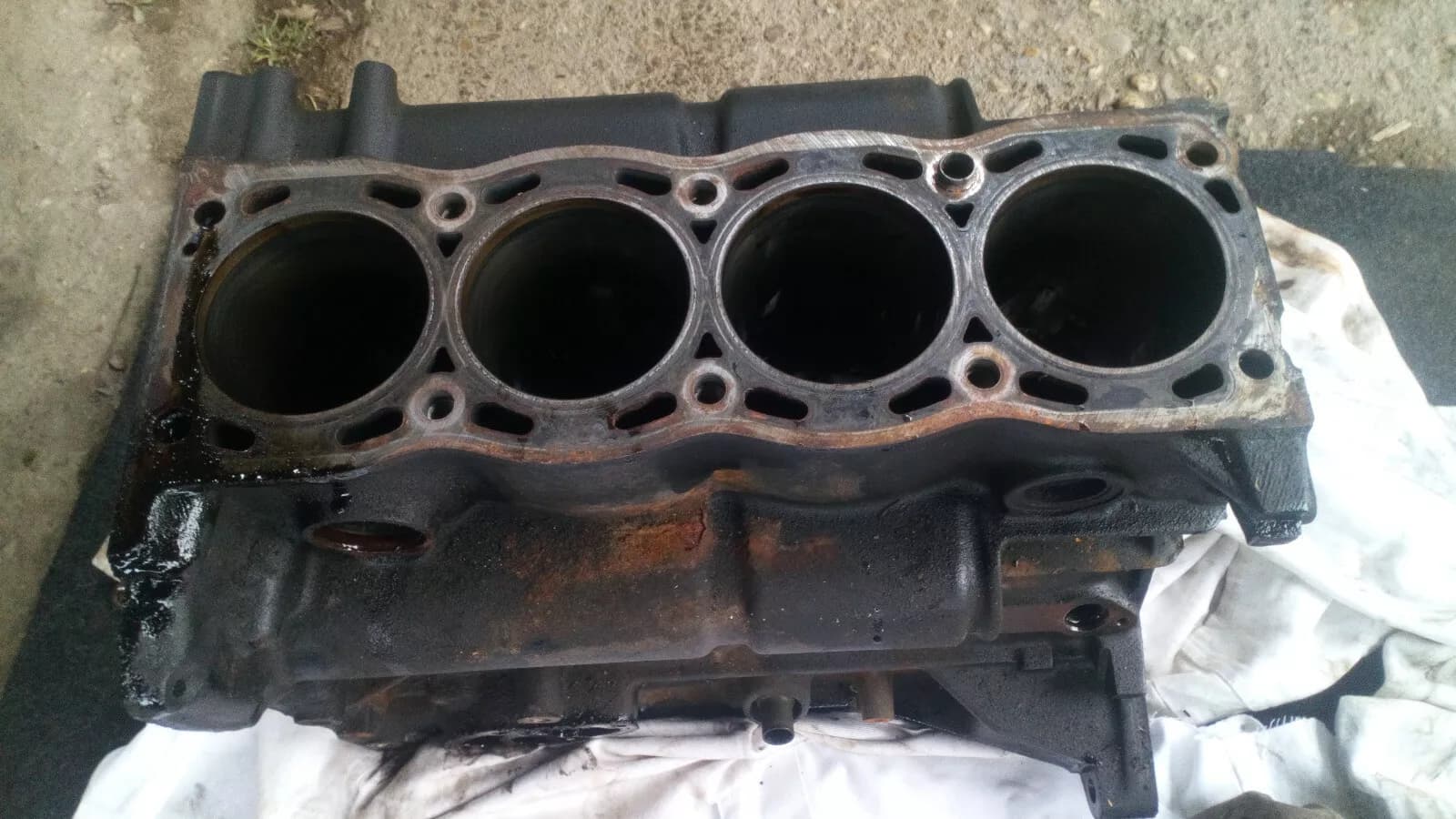 SAAB 9-5 2 3t engine block B235