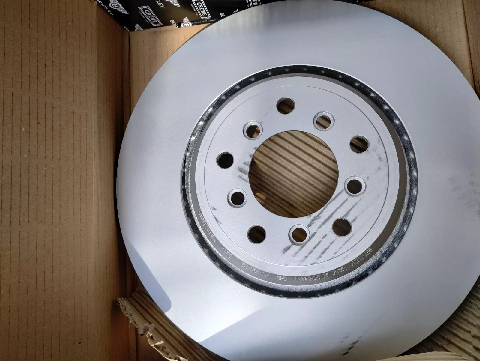 Bentley genuine REAR BRAKE DISC (345mm) Arnage after VIN 04000 no:PC115014PB