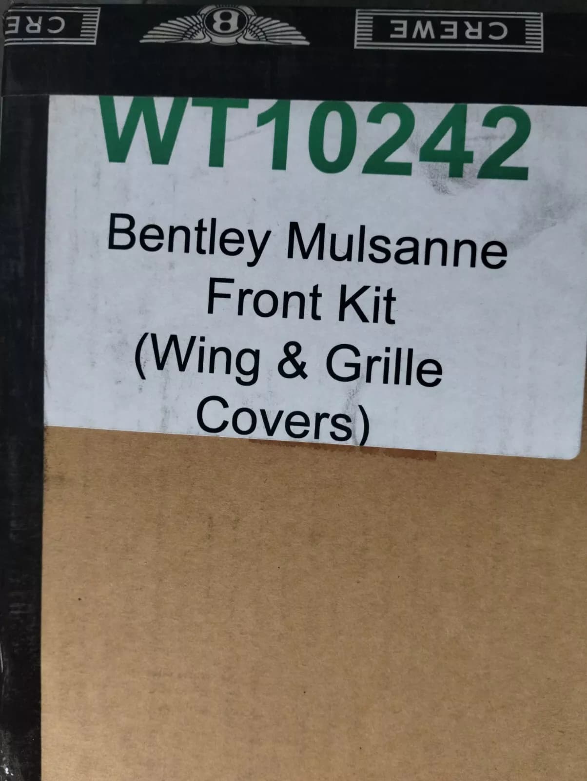 GENUINE BENTLEY MULSANNE FRONT PROTECTN KIT NR: WT10242