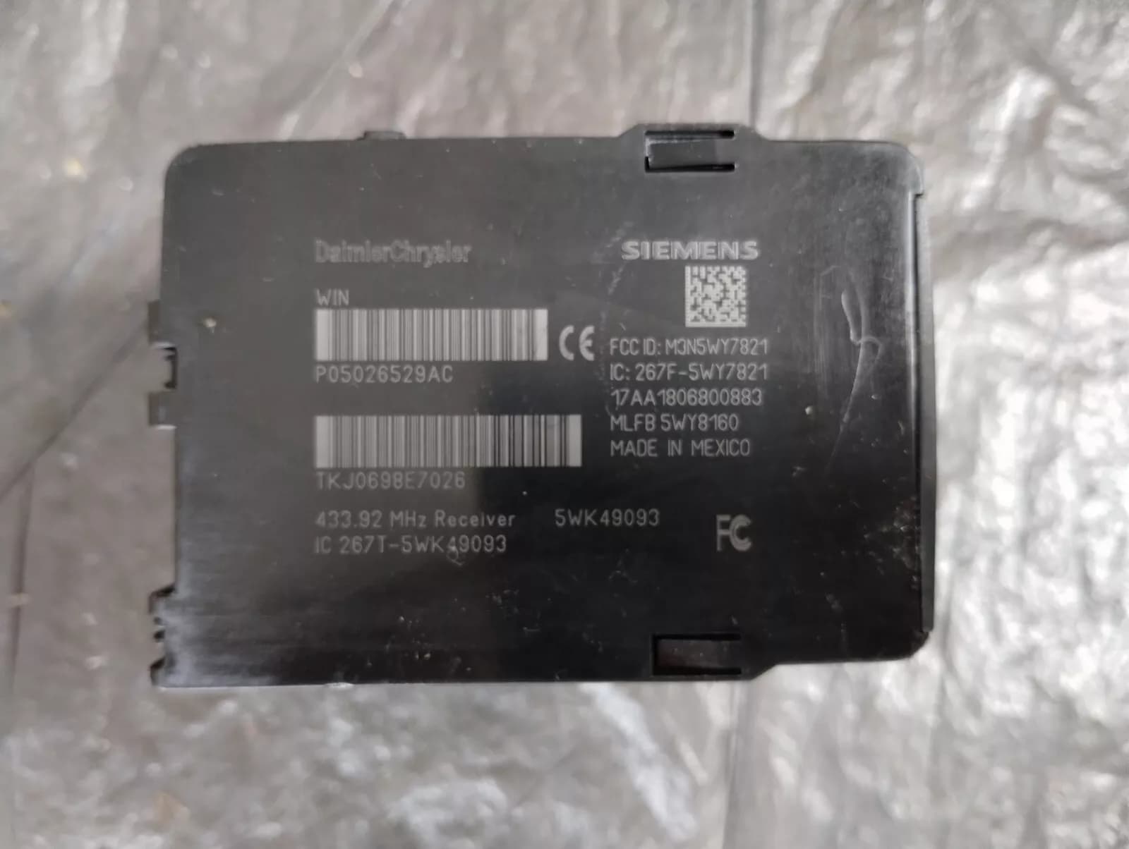 Chrysler, genuine ignition modul No: P05026529AC