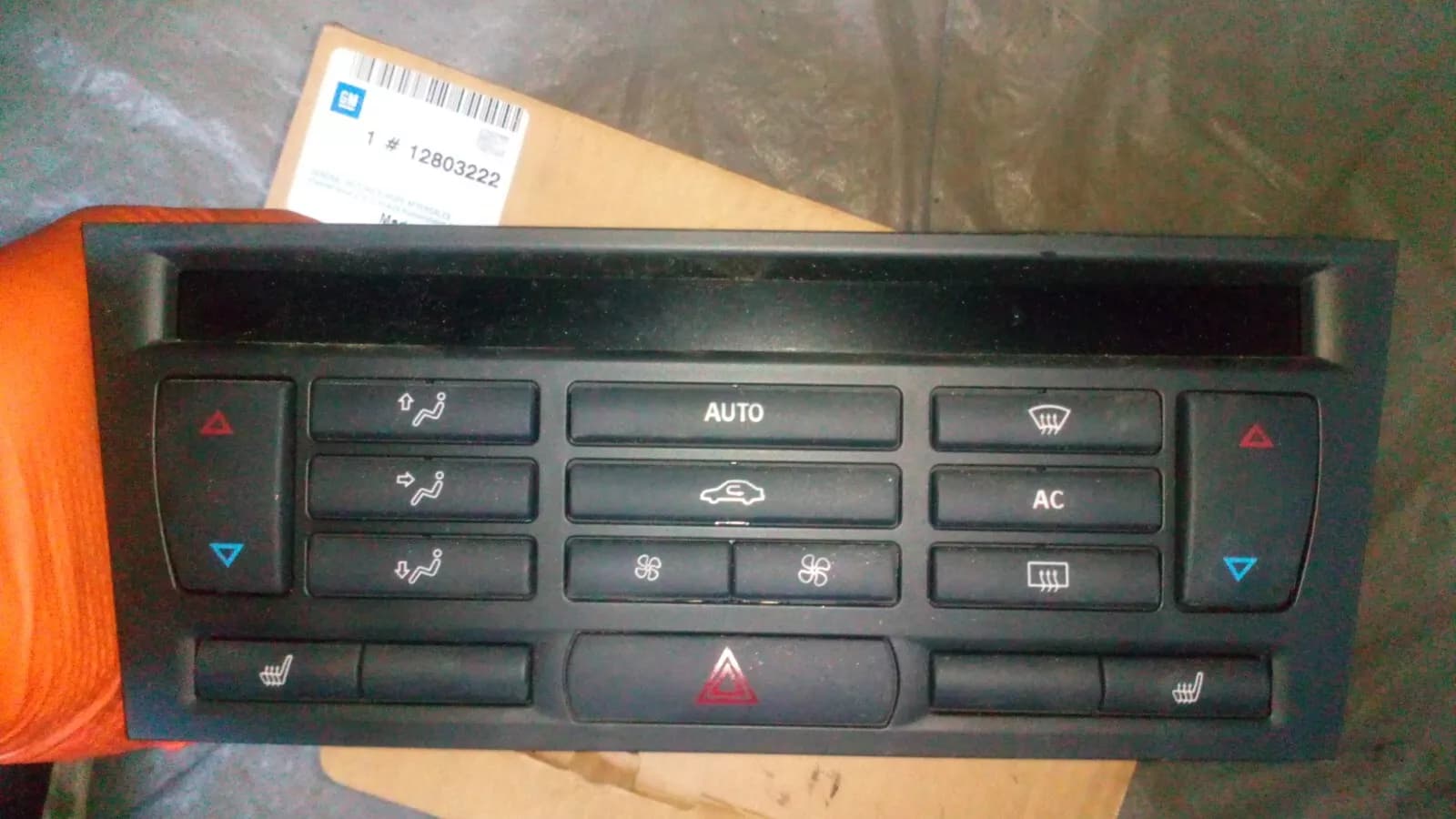 SAAB 9-3 ACC Control Panel part no: 12803222