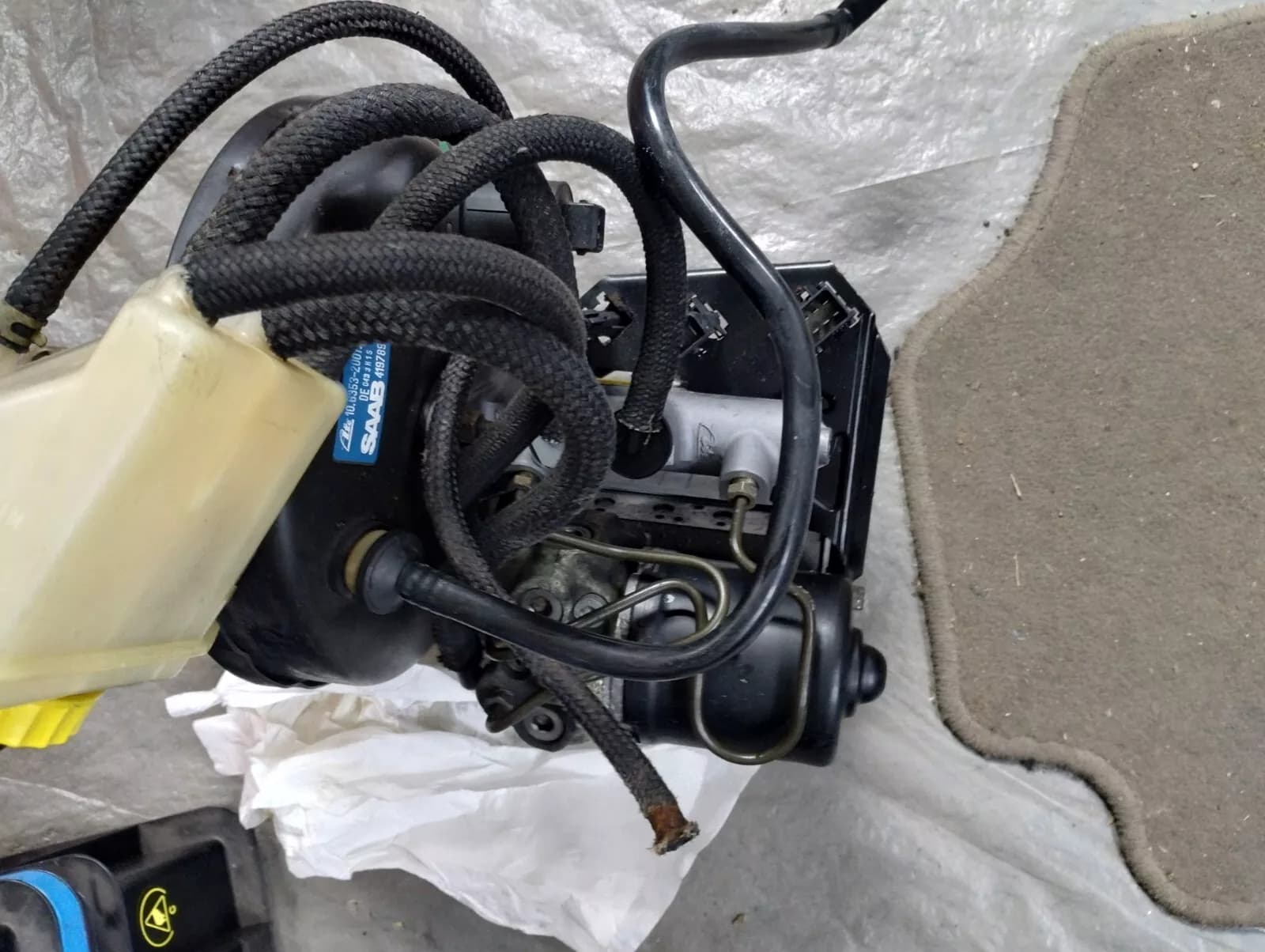 SAAB 9000 ABS Pump, brake booster, Master cylinder No: 4197893