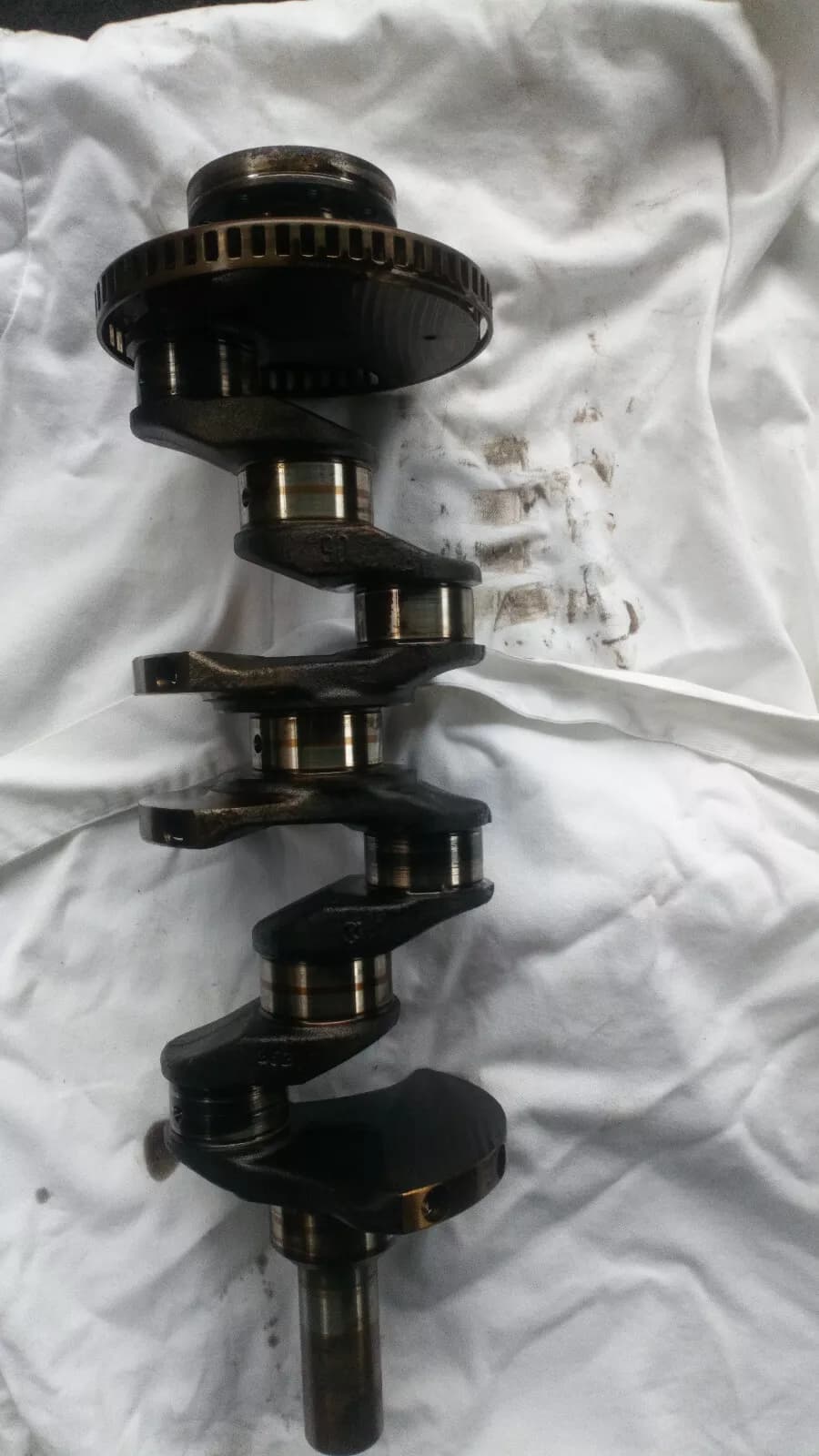 SAAB 9000, 9-5, 9-3 crankshaft Part no : 9139460