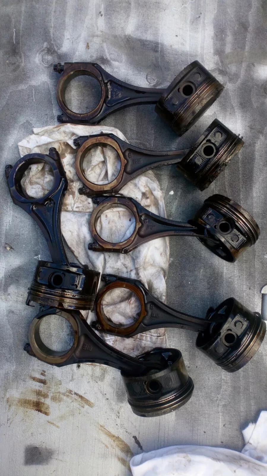 SAAB 9000 3 0V6 B308i 6pcs connecting rod kit part no:8822496