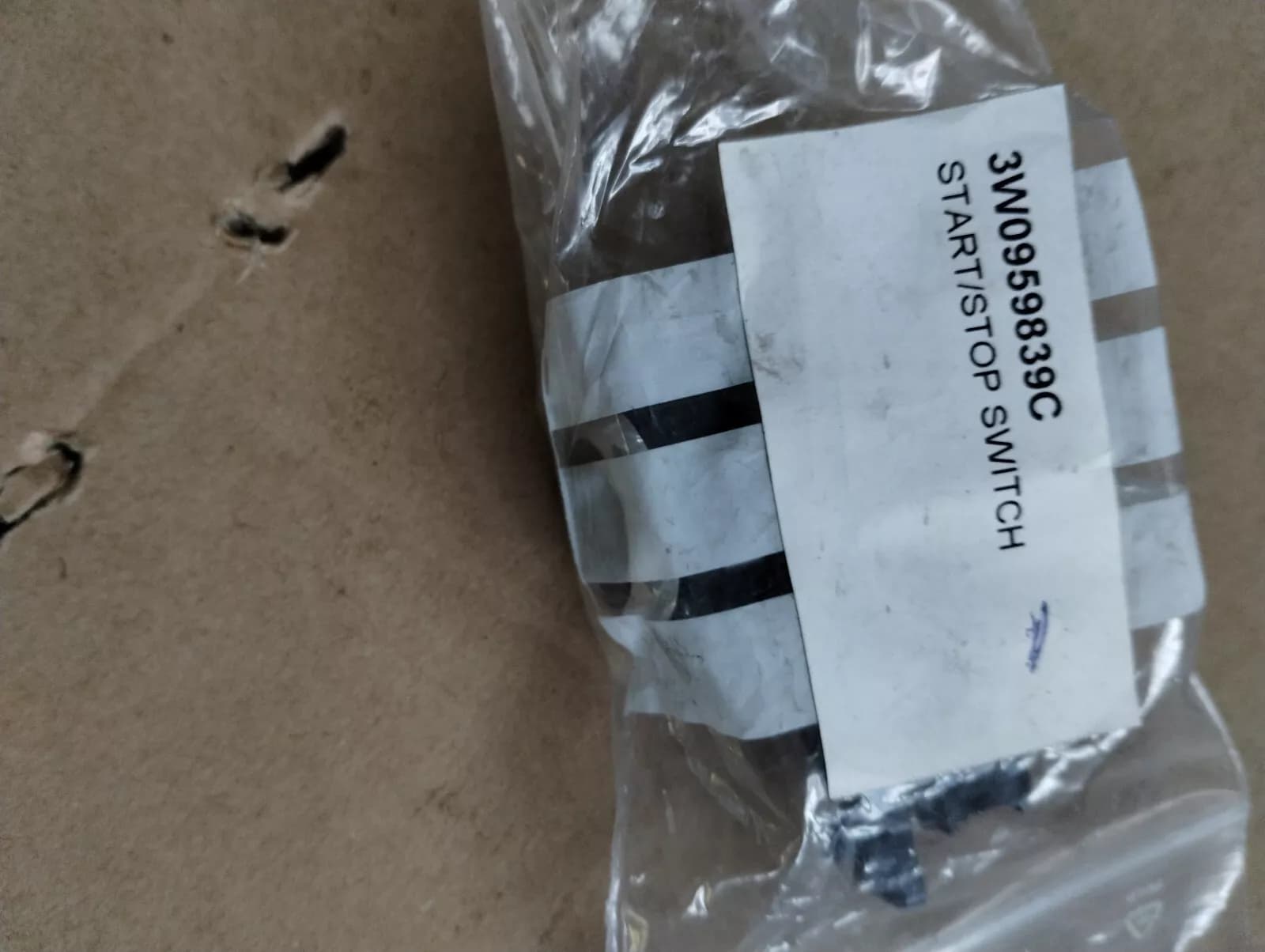 Bentley genuine START/STOP SWITCH No:3W0959839C