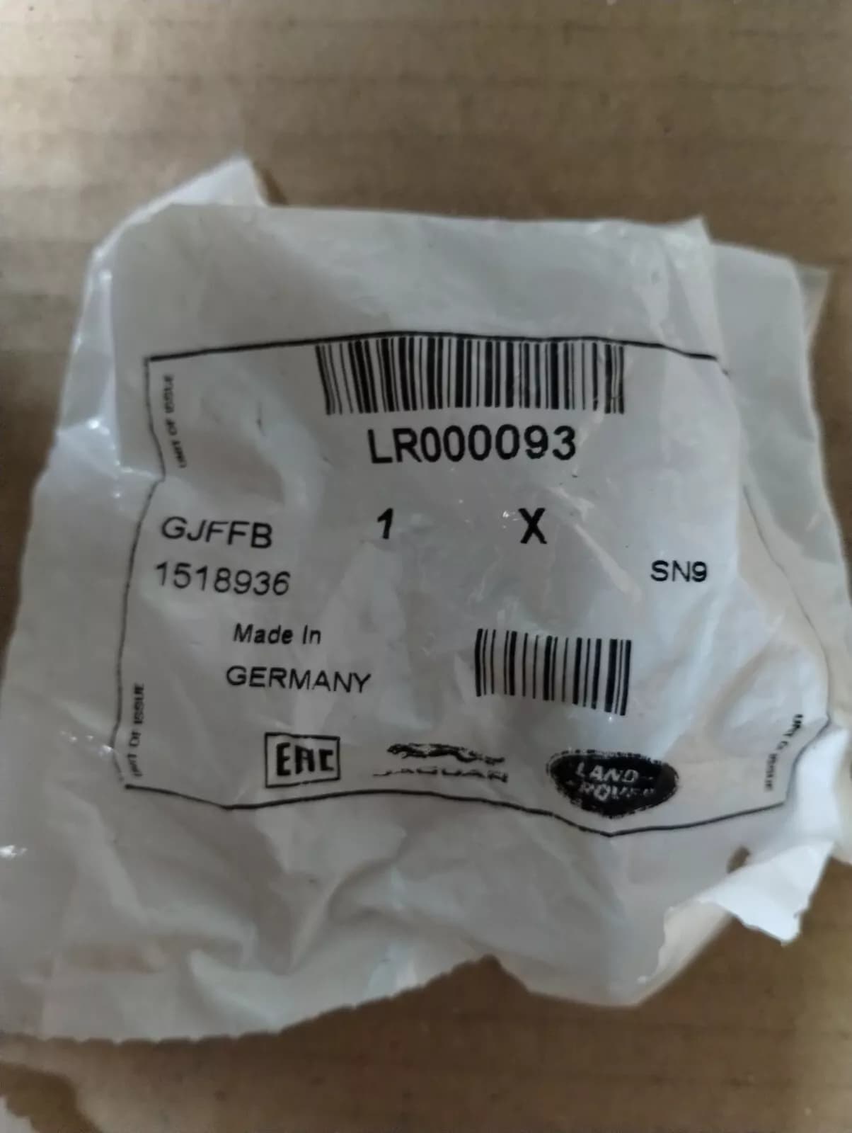 Jaguar, Land Rover, genuine bolt 26 pcs No: LR000093