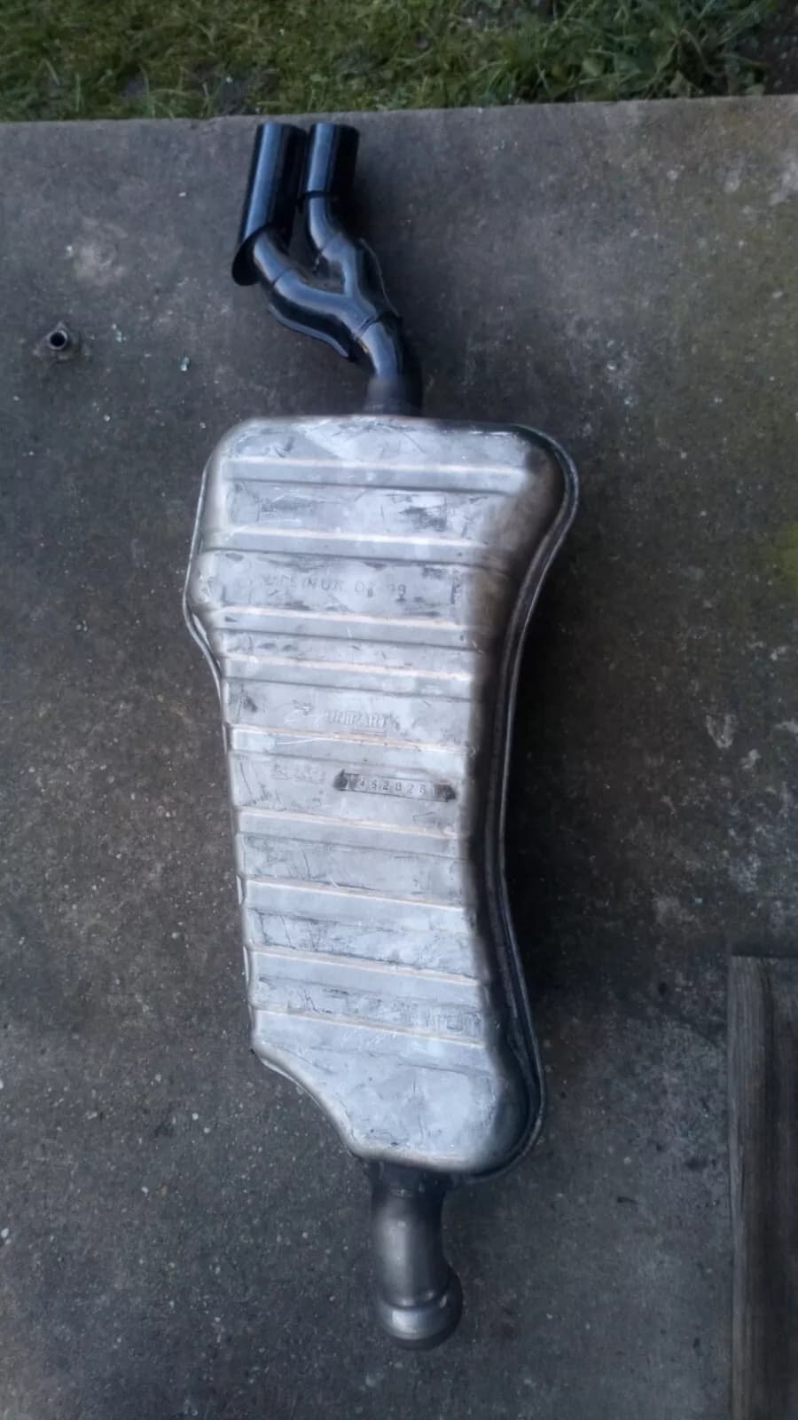 SAAB 900 V6 exhaust muffler Part no:4528261 year 1994-97