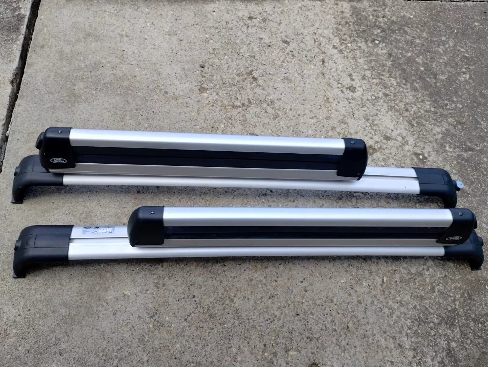 Land Rover, genuine DISCOVERY 3 CROSS BARS, SKI RACK No: VPLAR0001