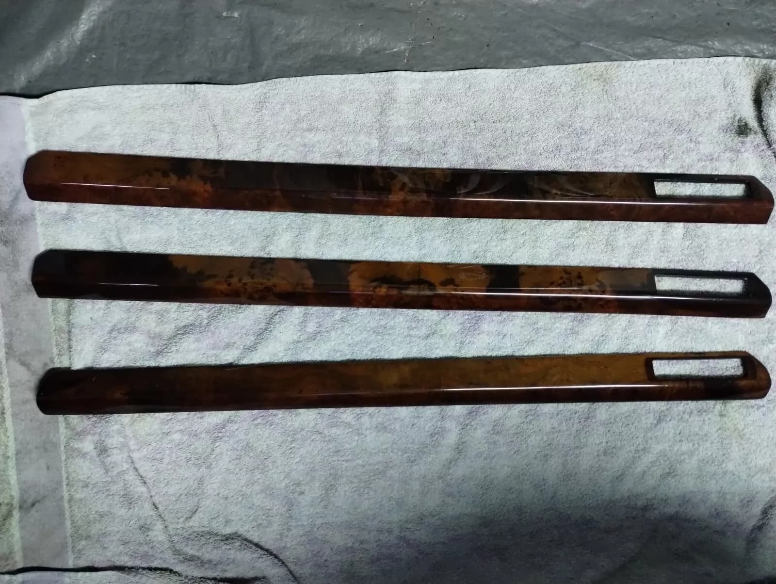 Saab 9000 Griffin Door wood trim rear left