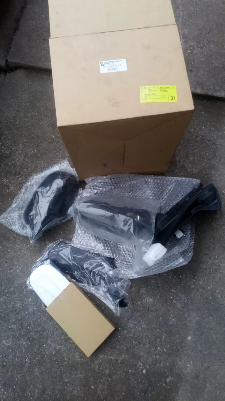 Saab 9-5 Exterior mirror left no:32019879 82341829