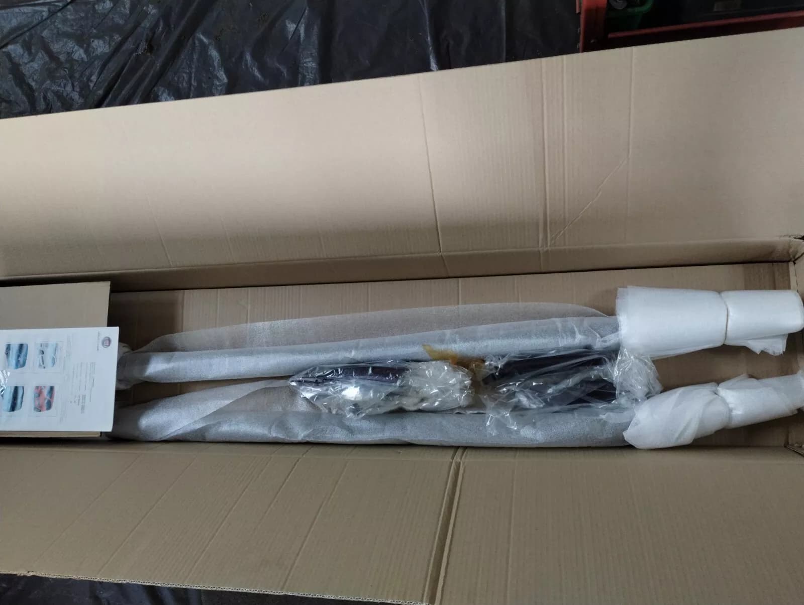 Genuine Fiat Panda Roof Rails - Violet No: 50926774