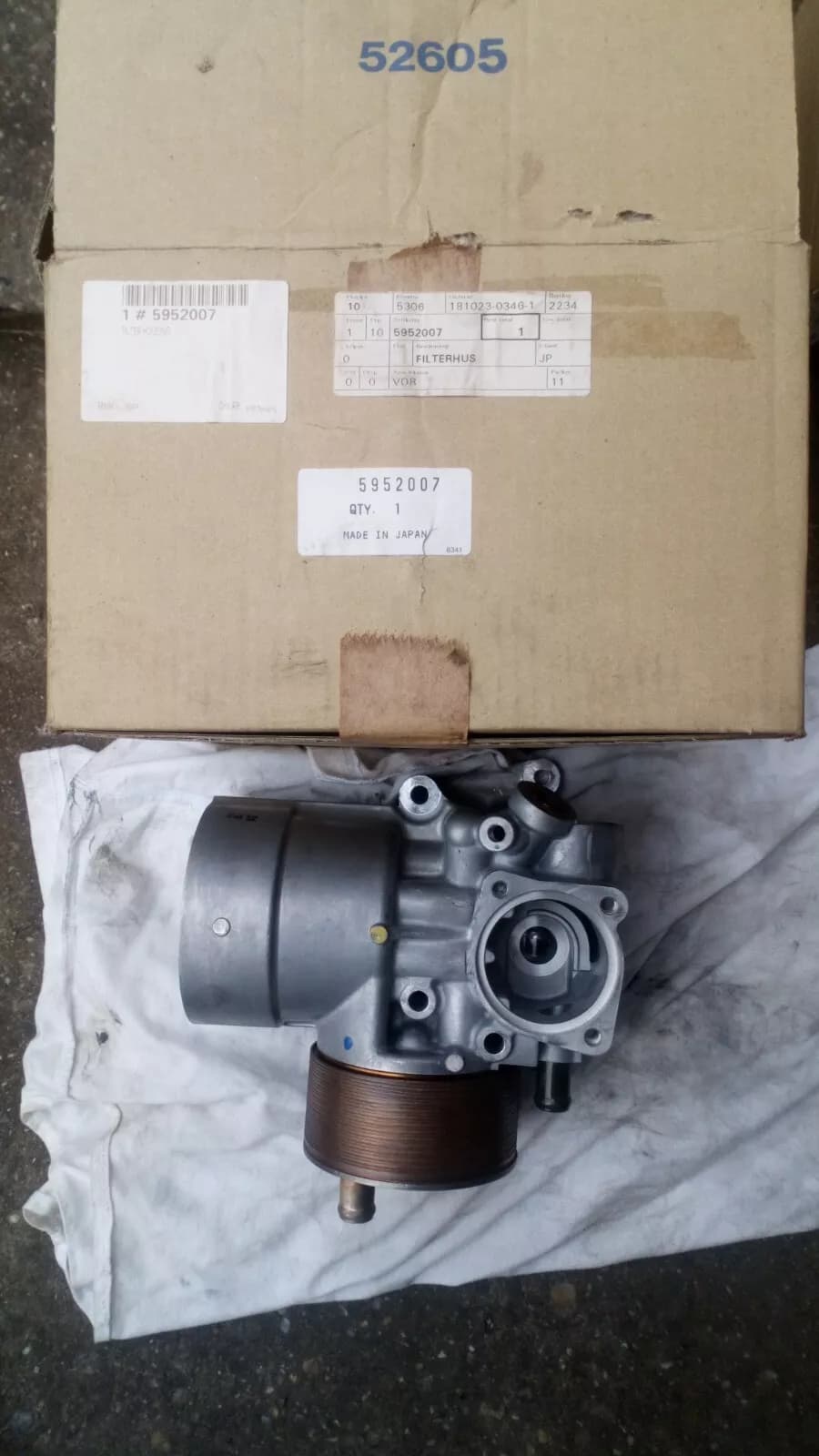 Saab 9-5 2002-2005 D308L Filter Housing No: 5952007