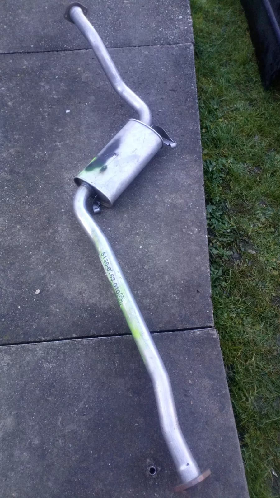 SAAB 9000 exhaust Part no : 8822314, 546614