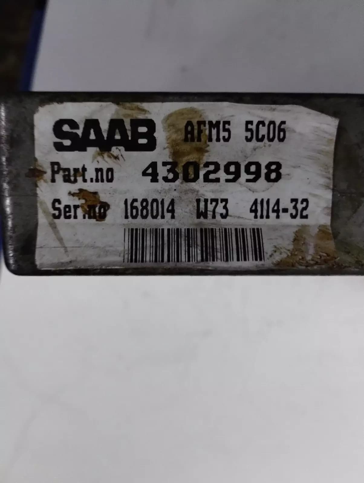 Saab 9000 engine control unit, ECU No:4302998