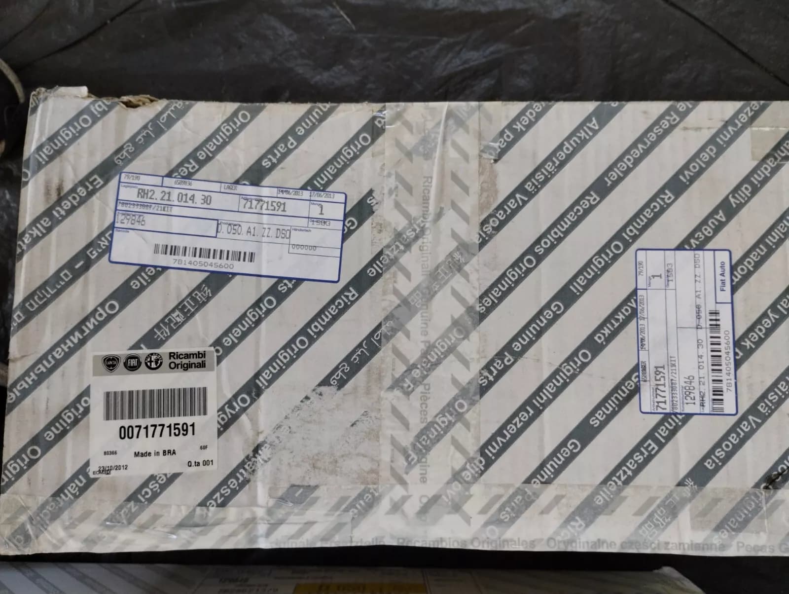 Genuine Fiat, Alfa Romeo, Lancia WATER P + DISTR KIT No: 71771591