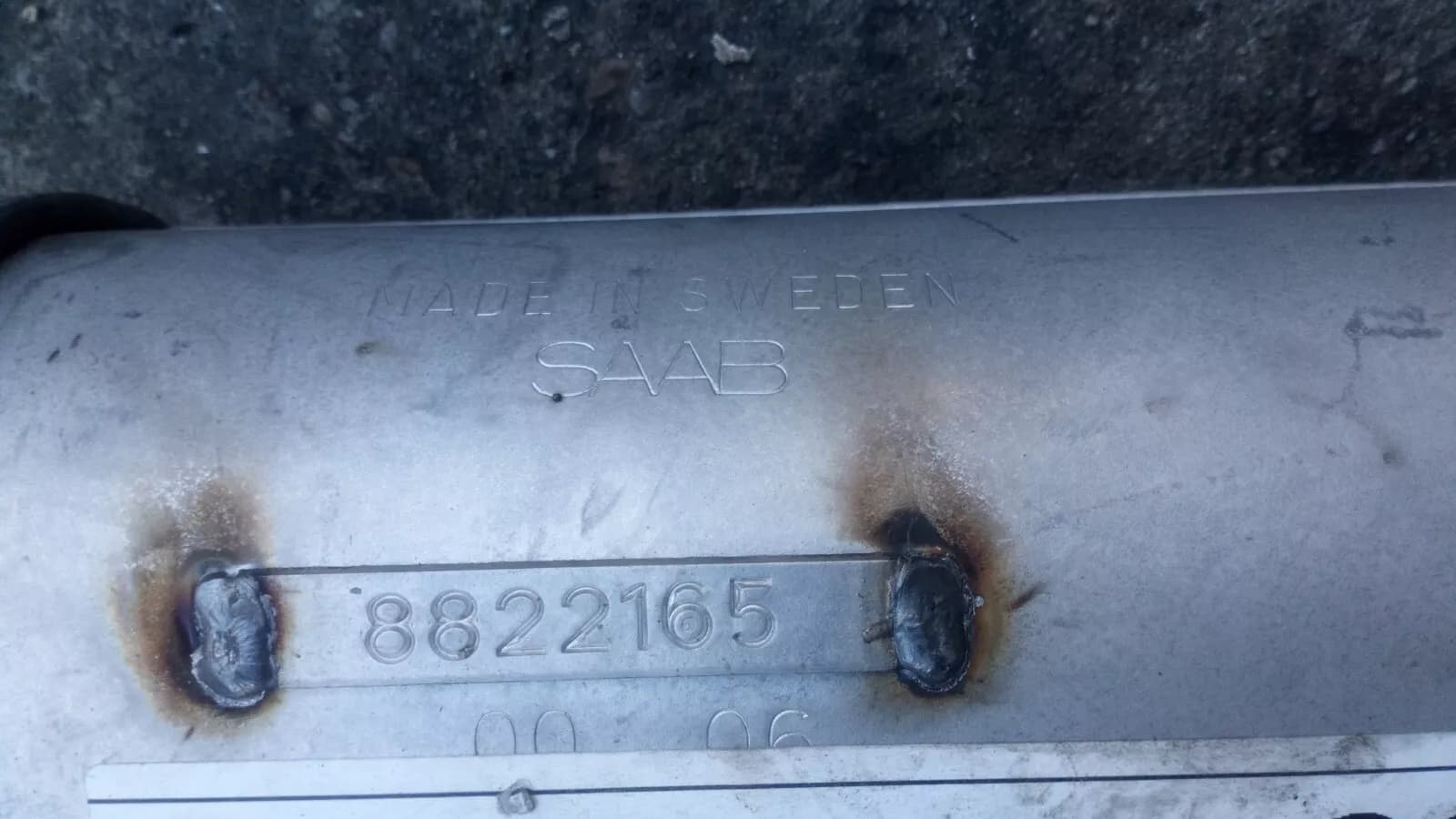 SAAB 900 exhaust Part no : 8822165 Year: 1986-93 (no EGR)