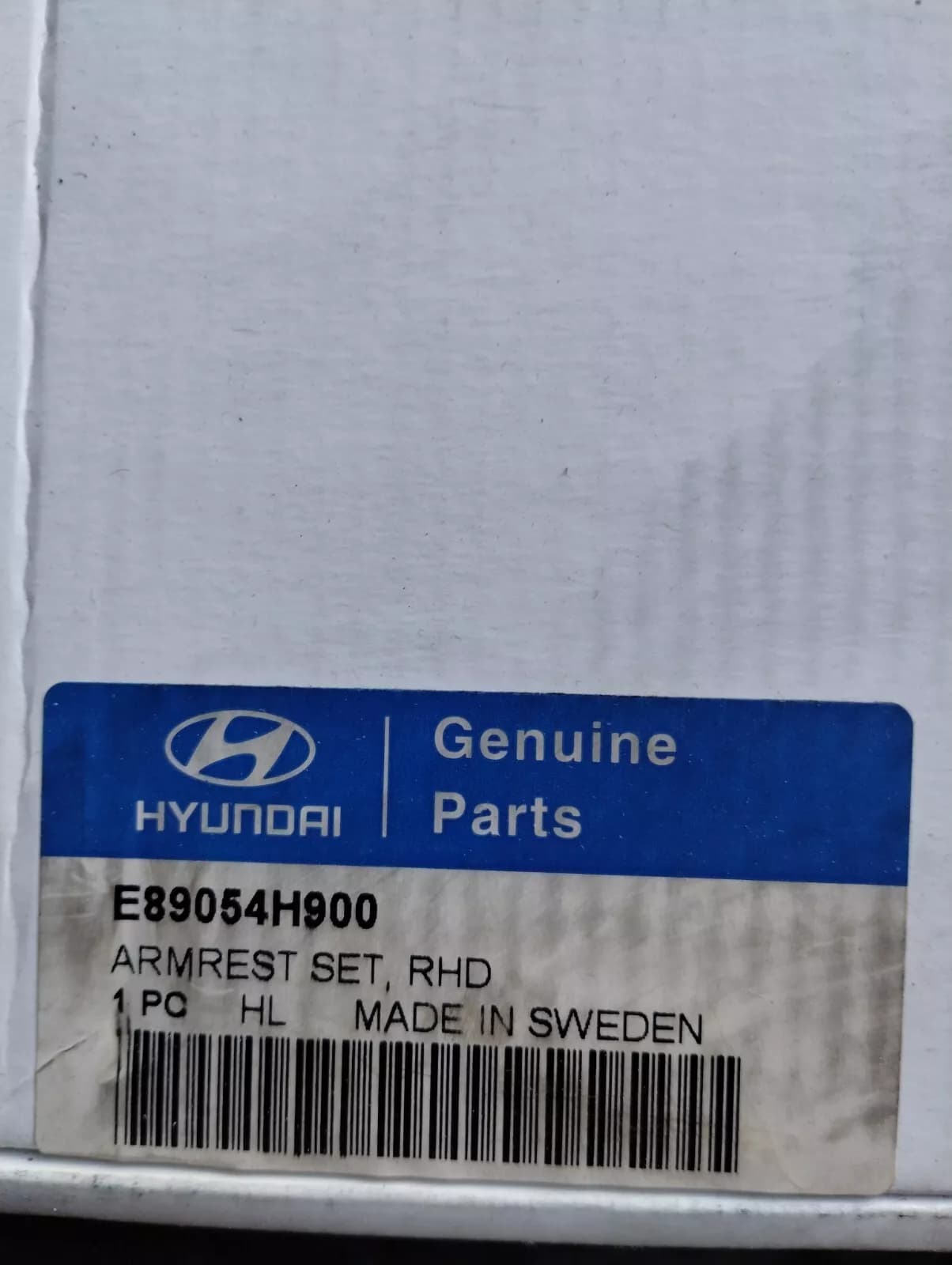 HYUNDAI genuine armrest No: E89054H900