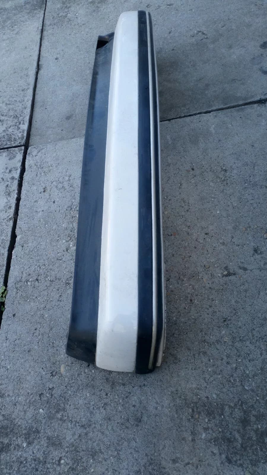 SAAB 9000 CS rear bumper color white part no:9082298