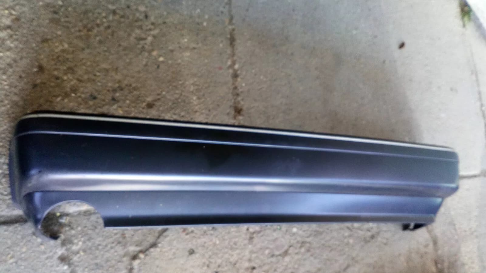 SAAB 9000 CDE rear bumper, not painted, year 1995-98
