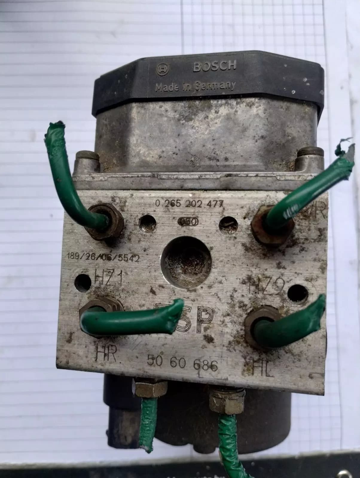 SAAB 9-5 ABS Pump, hydraulic block part no: 5060686, 0273004514