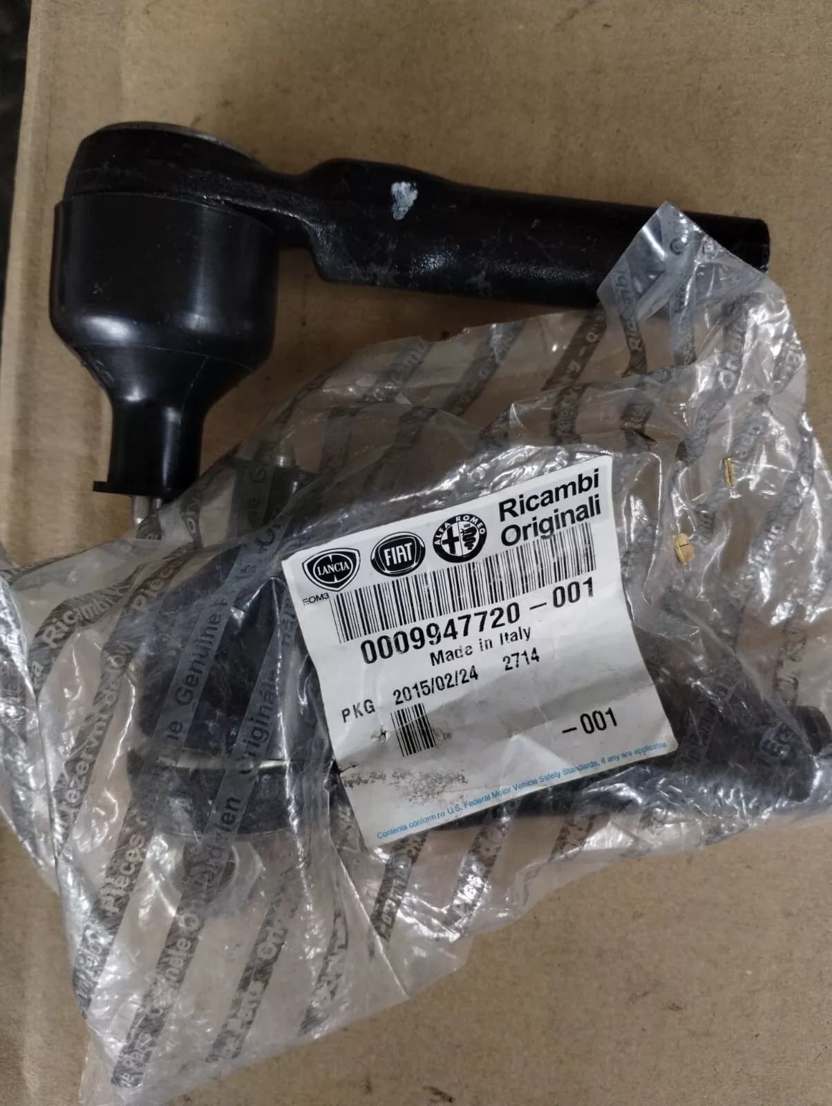 Genuine Fiat, Alfa Romeo STEERING TRACK ROD END 2pcs No: 9947720