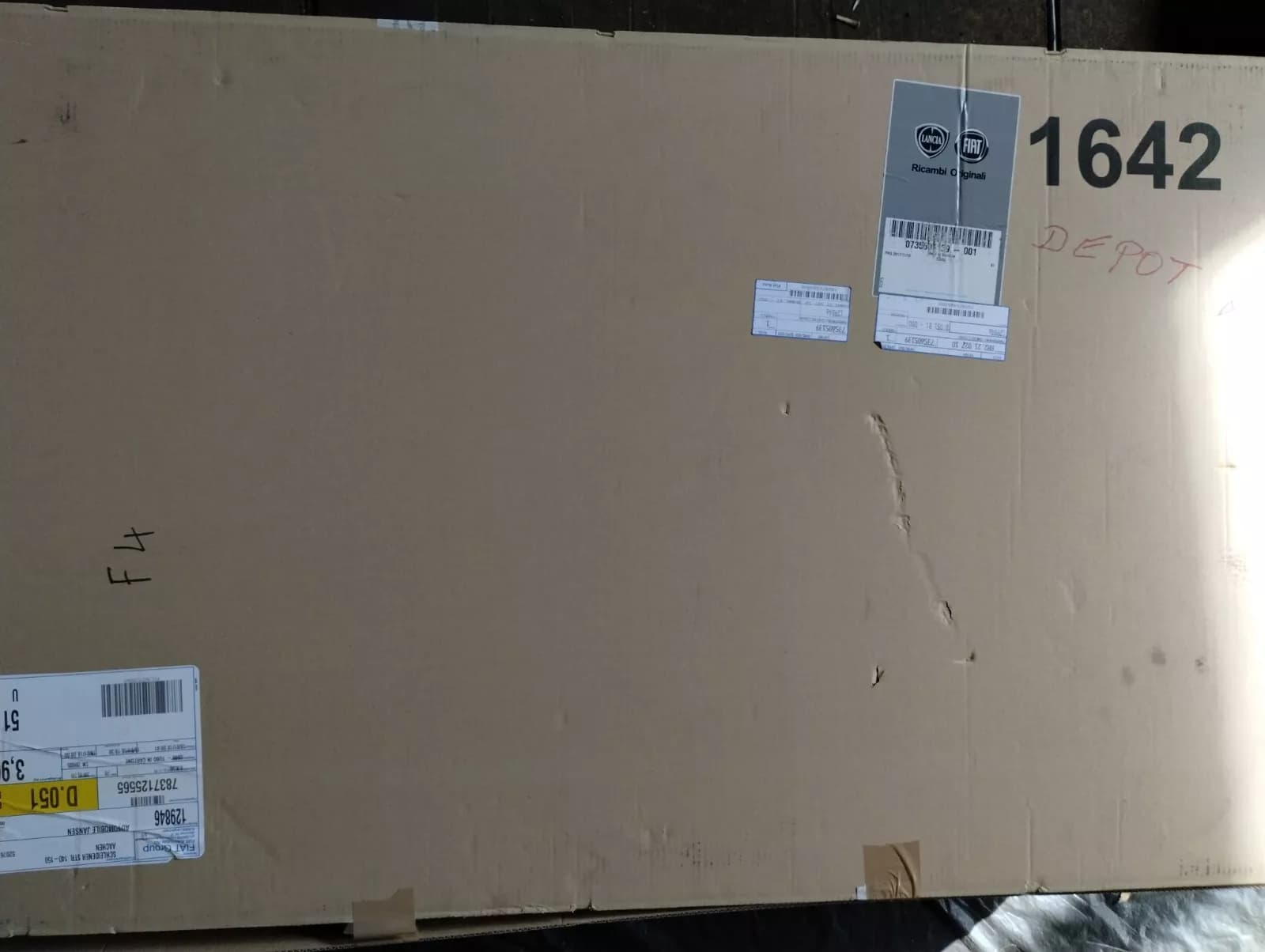 Genuine Fiat 500 Door Interior Panel No: 735605139