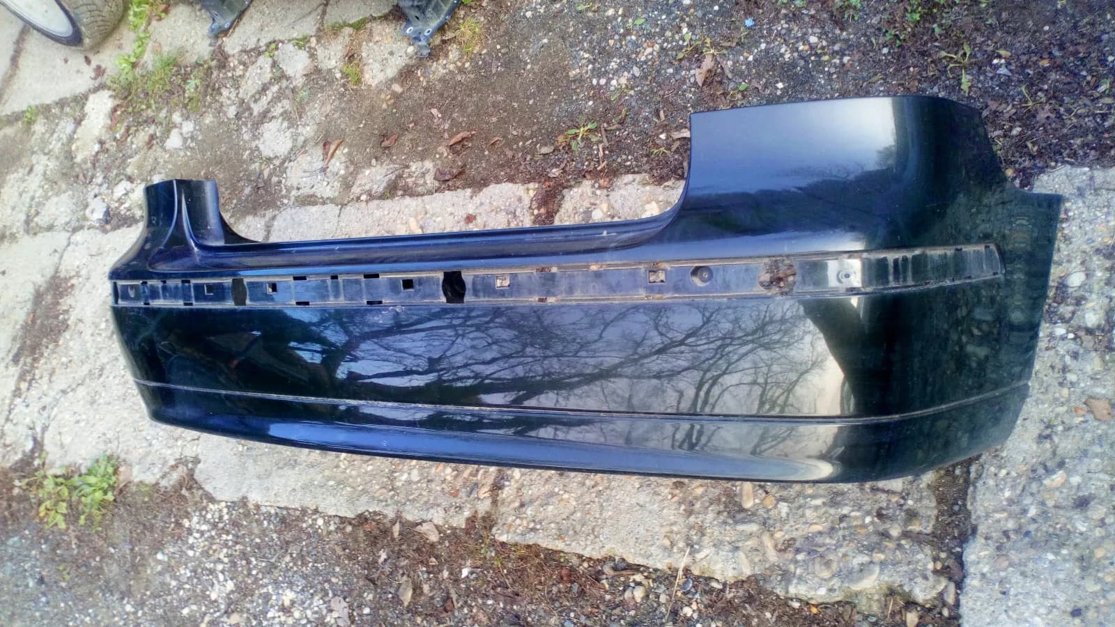 SAAB 9-3 rear bumper color thin green part no: 12788530 year:2003-06