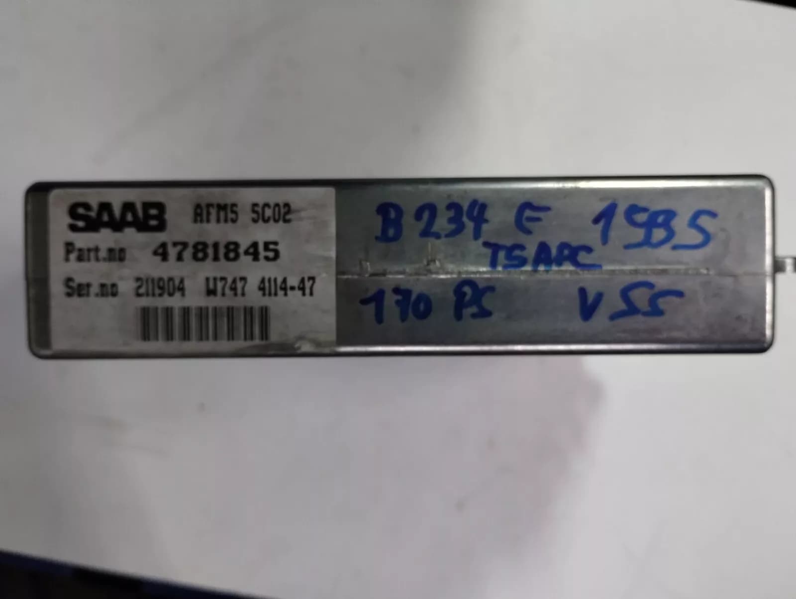 Saab 9000 engine control unit, ECU No:4781845