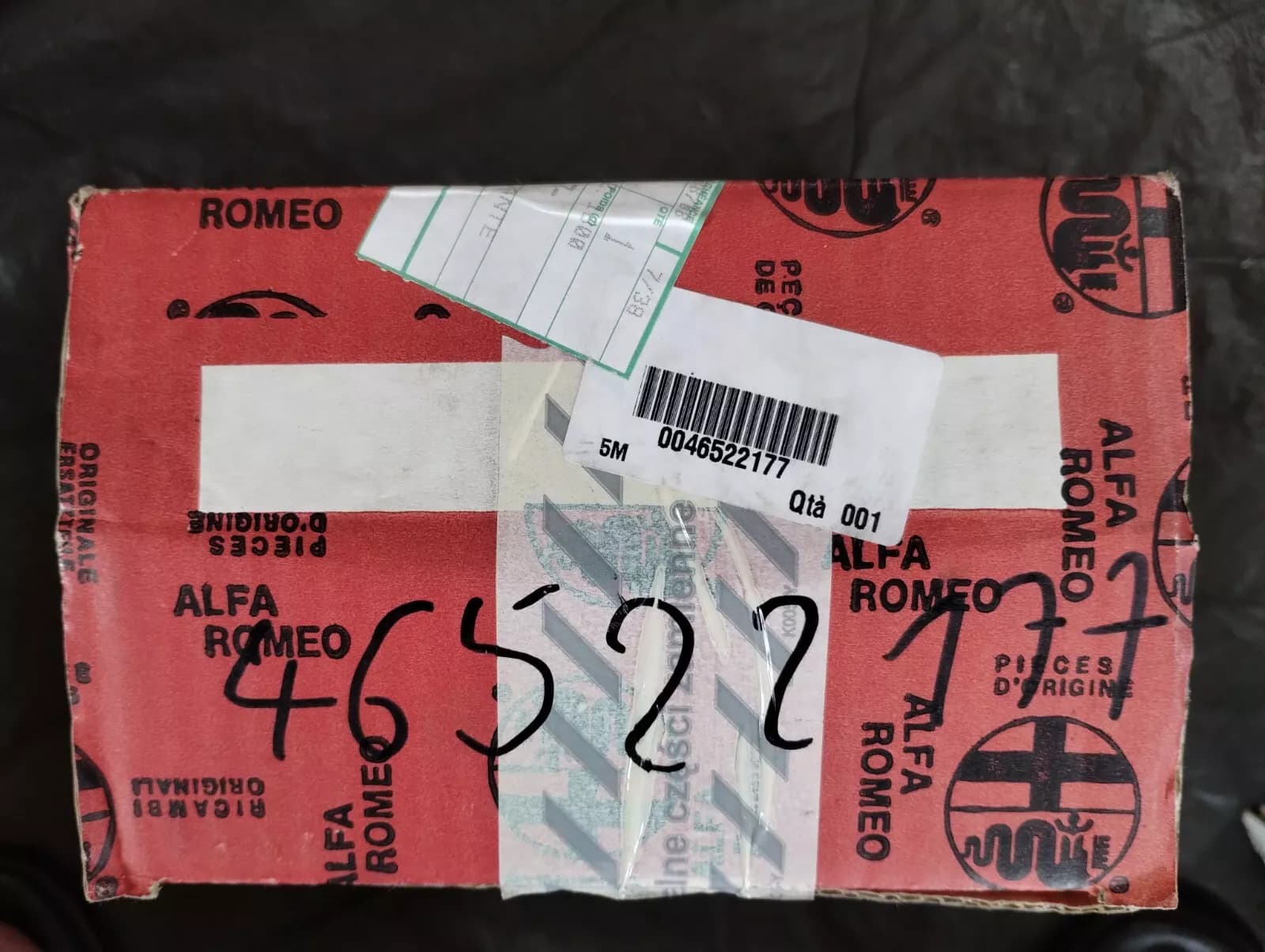 Genuine Alfa Romeo, Lancia exhaust manifold connection No: 46522177