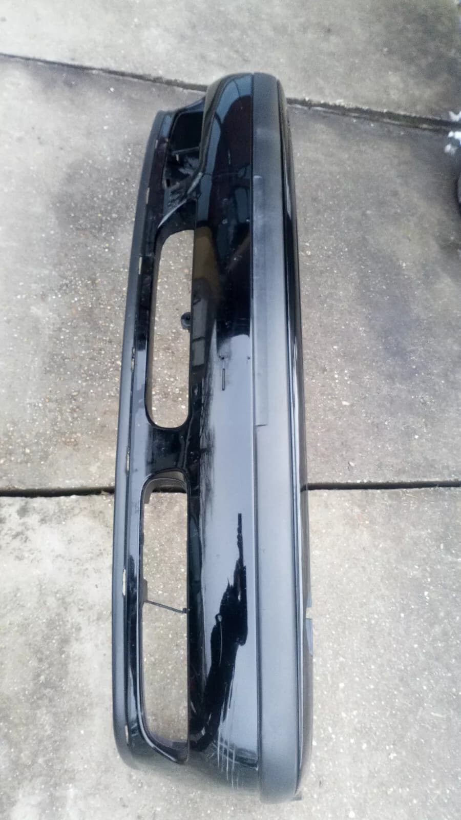 Saab 9-3 original front bumper year 1998-2003 color black