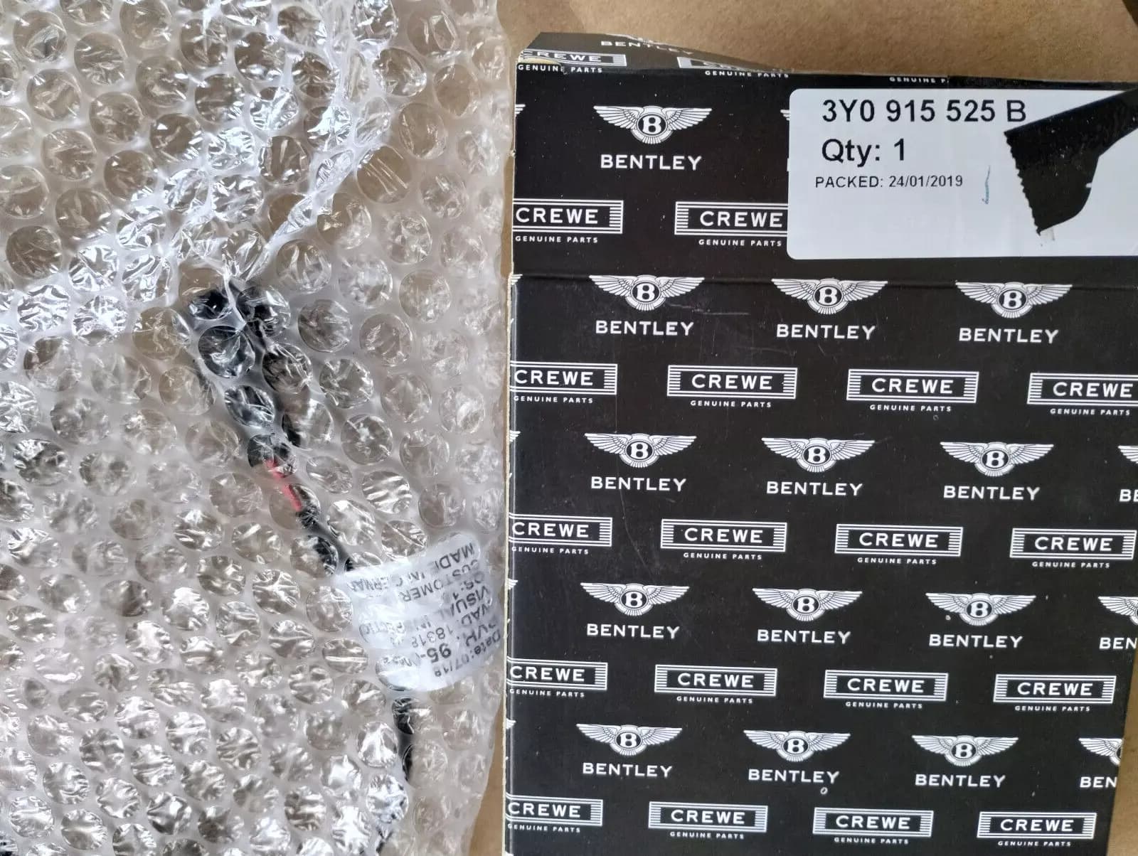 Bentley genuine LOADING COUPLING No:3Y0915525B