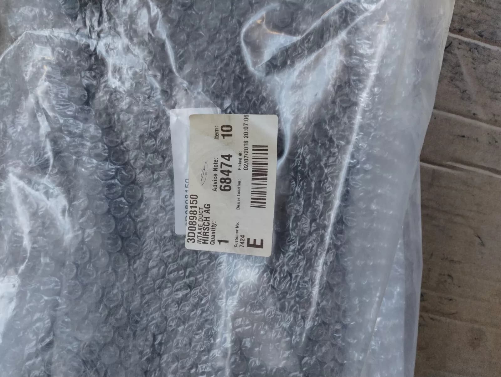 Bentley genuine TOWBAR HVAC No : 3D0898150