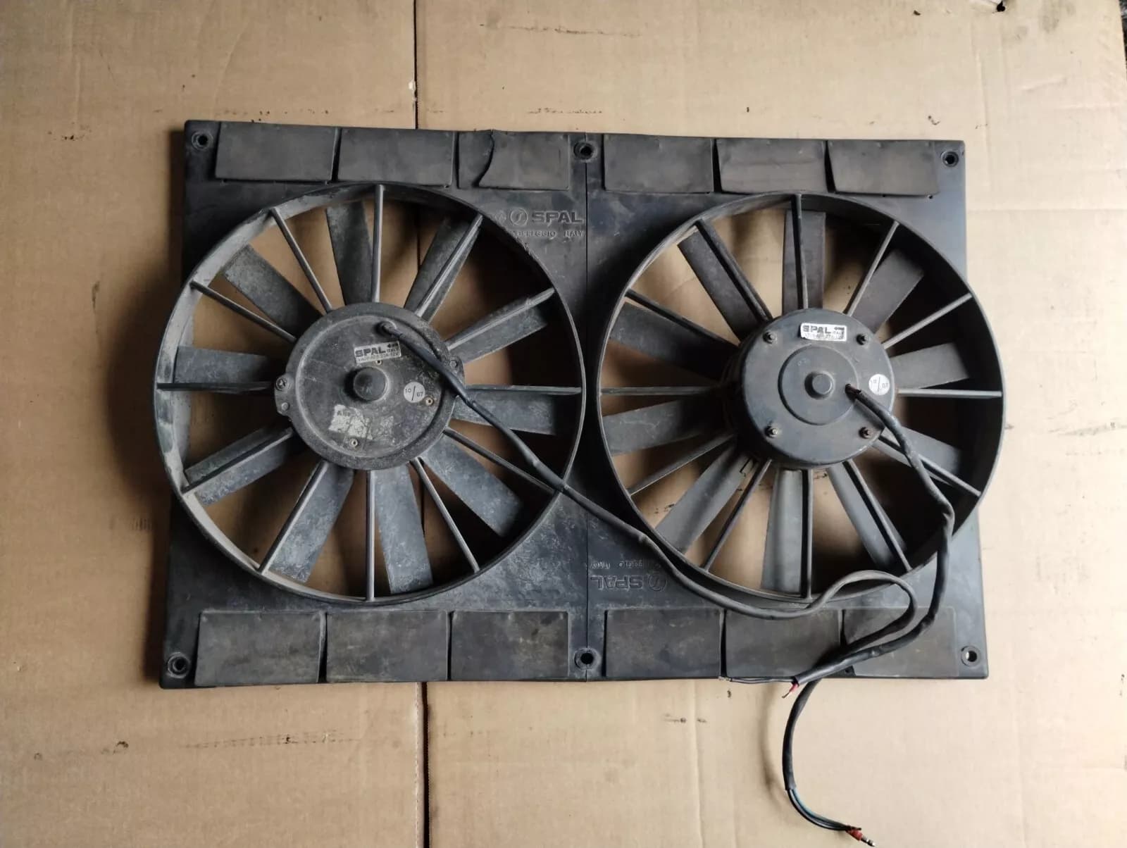 Maserati Biturbo Coupe fan motor. Spal 1987