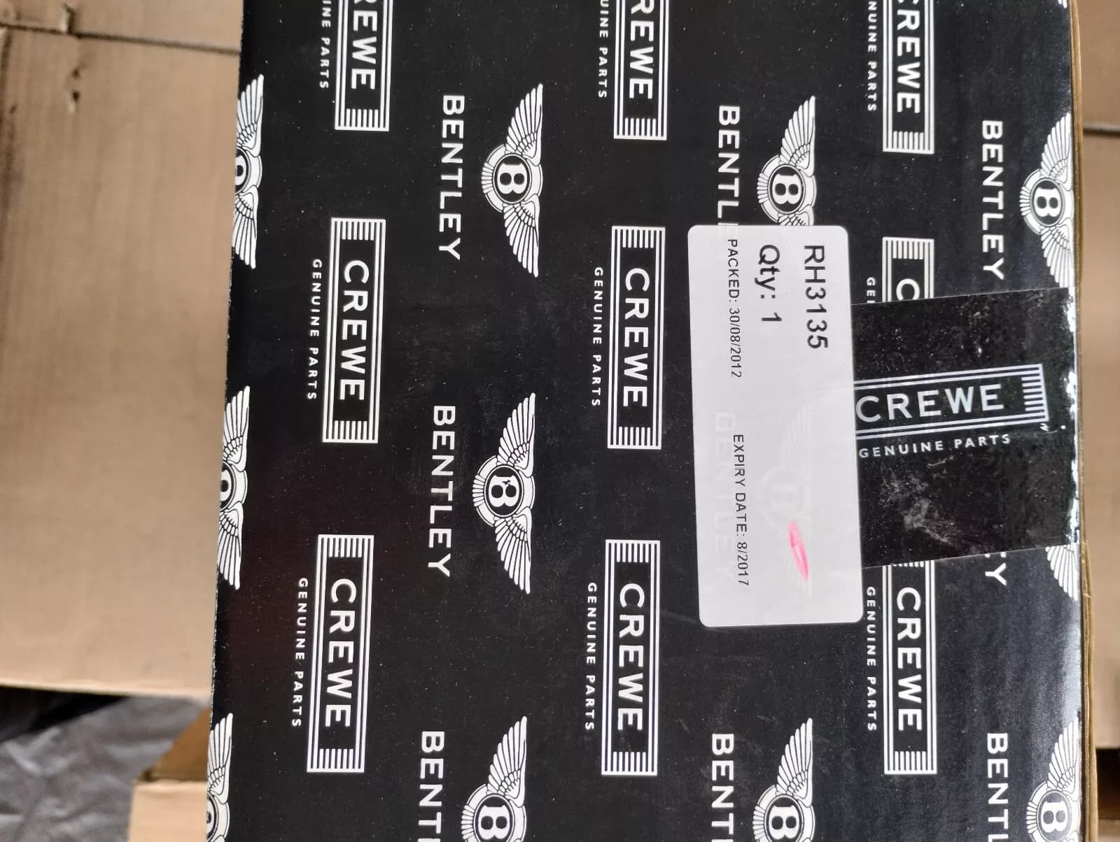 Bentley genuine KIT AIR FILTER ELEMENTS No:RH3135