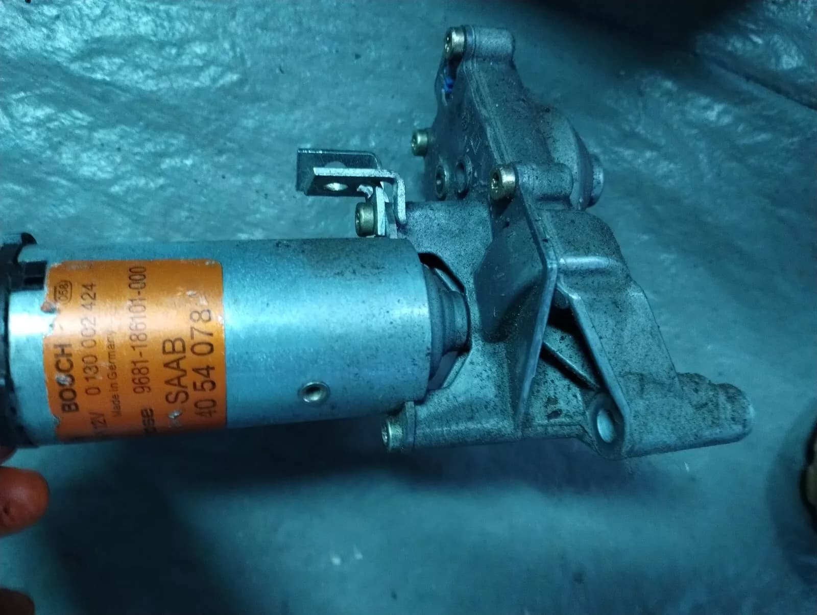 Saab 9000 seat adjustment electric motor, mechanism Nr: 4054078, 397-180316