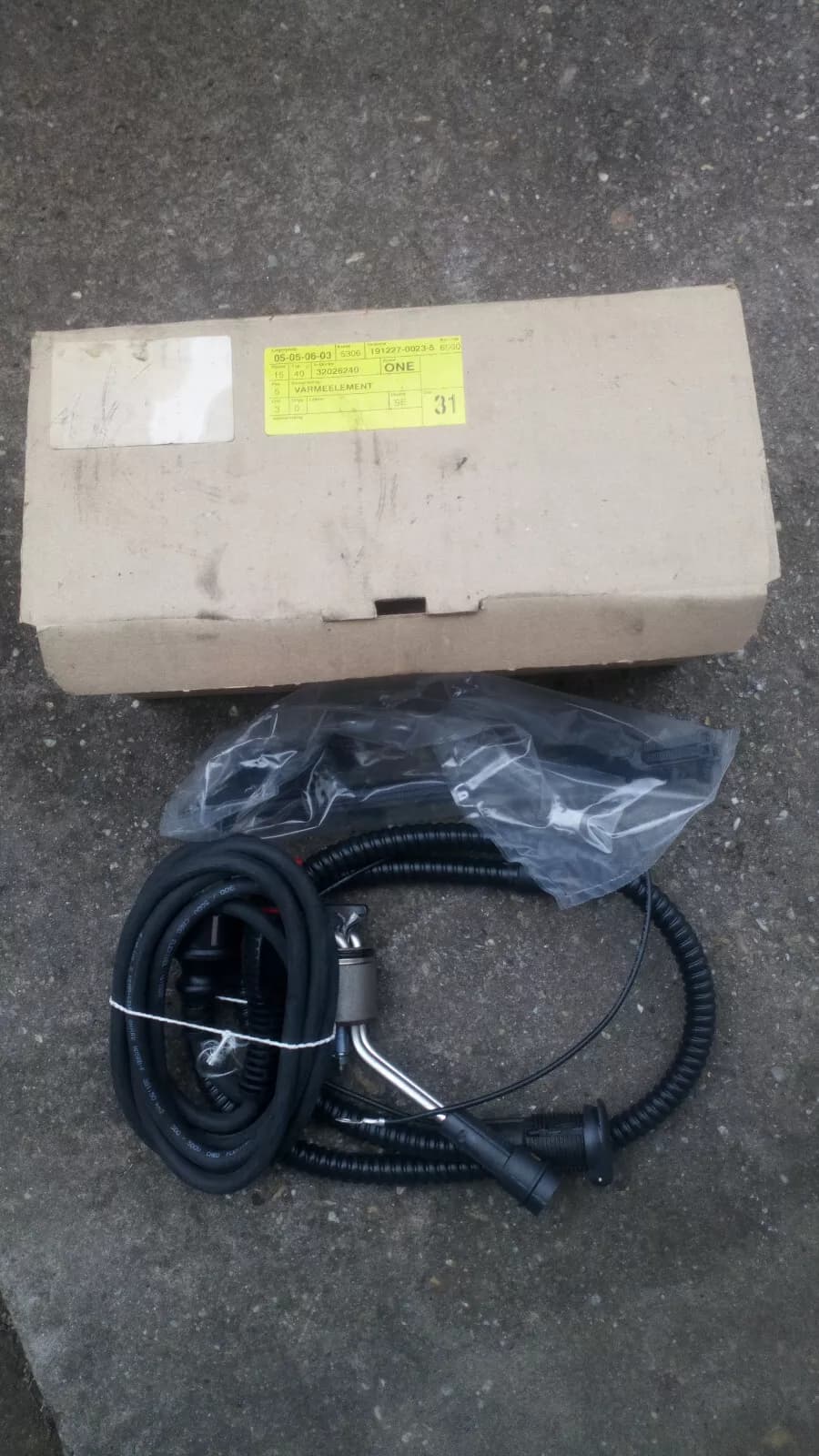 SAAB Electric engine heater,Electric engine preheater. Part No: 32026240