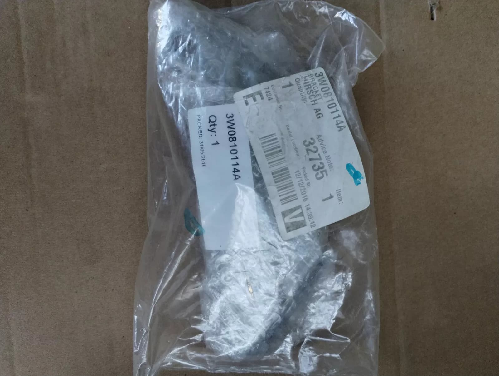 Bentley genuine BRACKET No: 3W0810114A