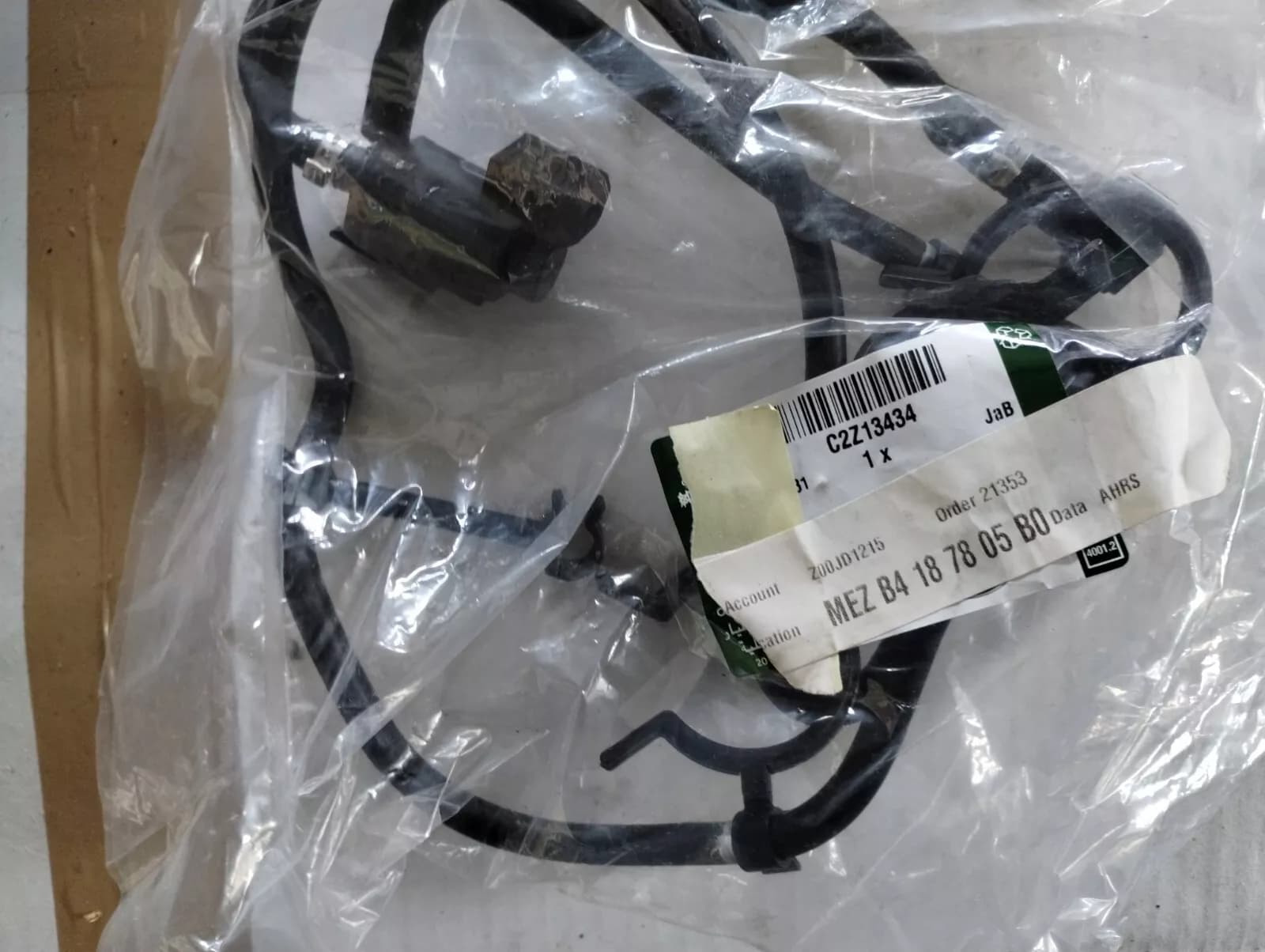 Jaguar, Land Rover, genuine sensor No: C2Z13434