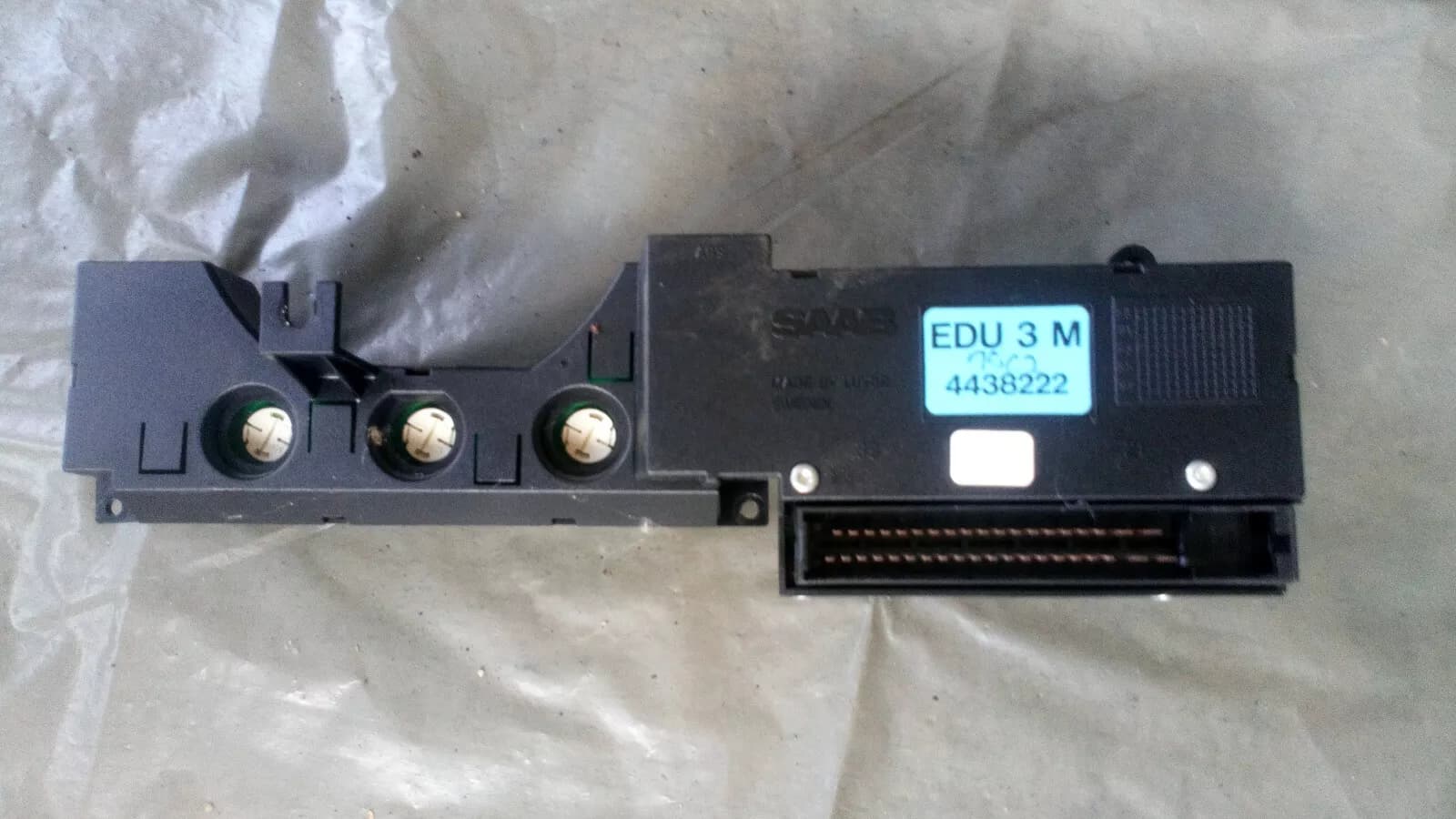 SAAB 9000 EDU dashboard display part no 4438222