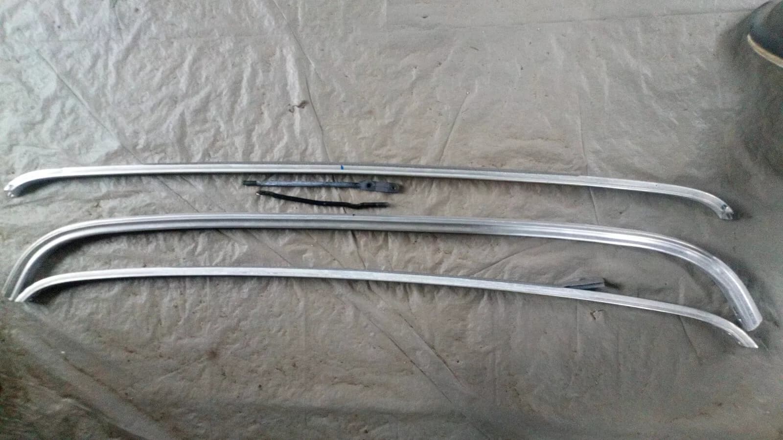 Saab 900 II soft top frame holder, bracket part no:4850749, 4850756 year:1994-98