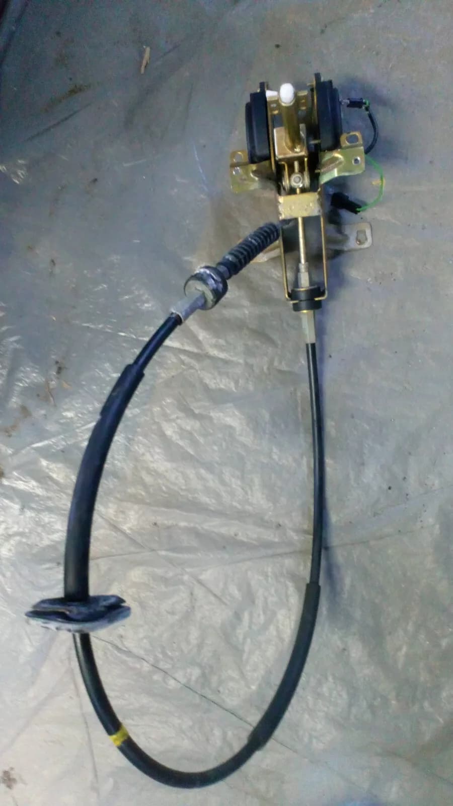 Saab 9000 Aut shift lever with transmission cable, Bowden part no: year: 1995