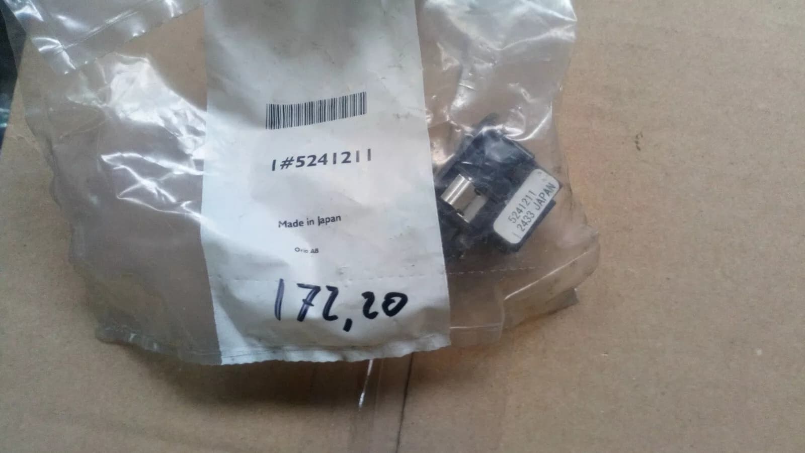 Saab 9-3, 9-5 Mirror Switch. Part no : 5241211