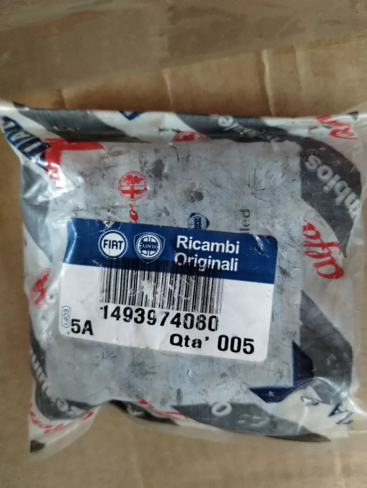 Genuine Fiat, Lancia, Alfa Romeo wheel screw 20 Pcs No: 1493974080