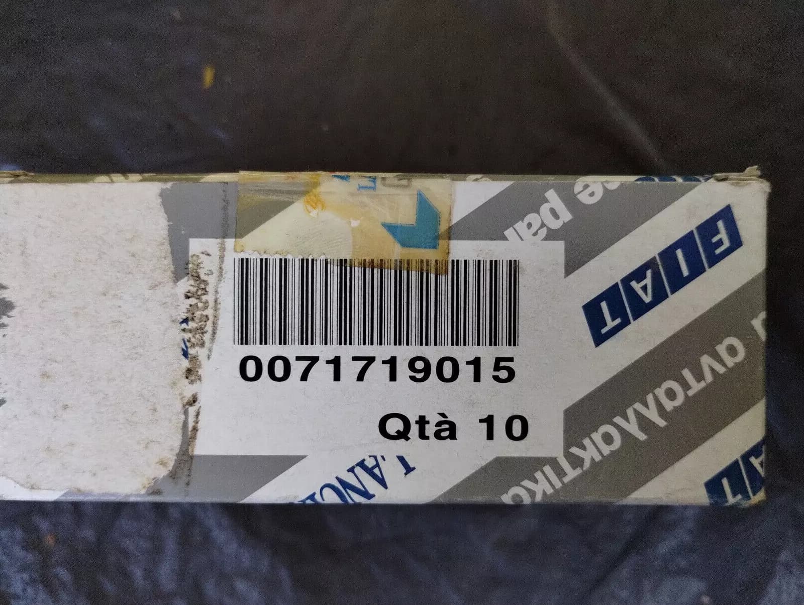 Genuine Fiat GLOW PLUG 10PCS No: 71719015