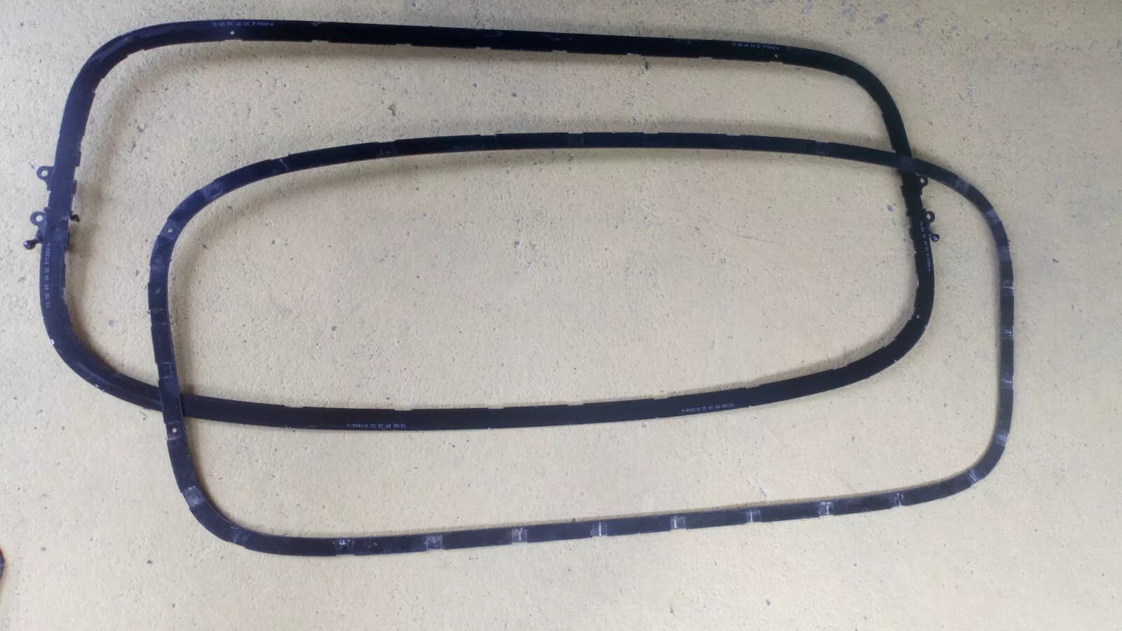 Saab 9-3 Convertible rear window frame Bj:1998-2003